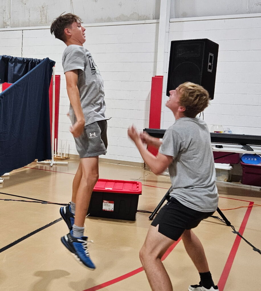 Youth Mission Trip Kids playing